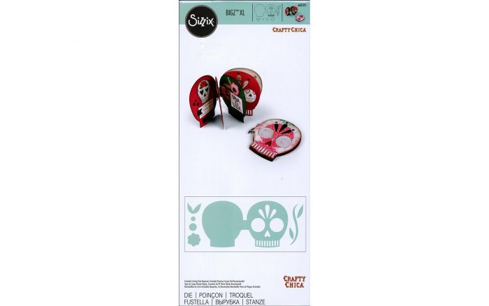 Sizzix Crafty Chica Day Of The Dead Sugar Skull Book Bigz Xl Die Sizzix Crafty Chica Day Of The Dead Sugar Skull Book Bigz Xl Die