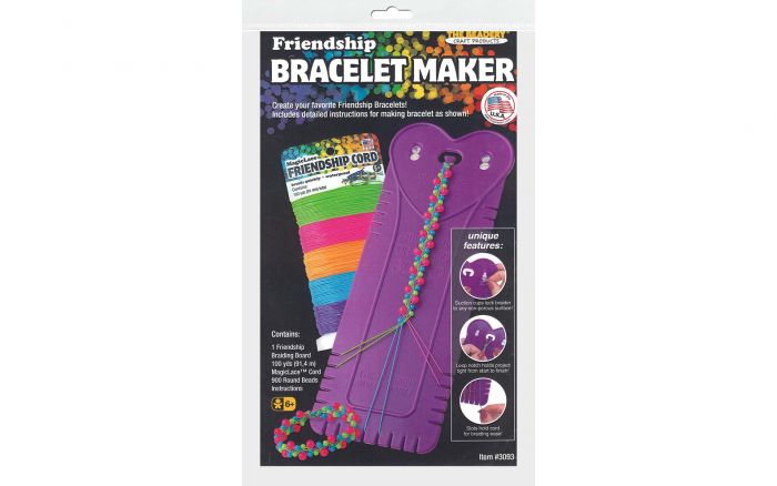 The Beadery Friendship Braiding Board MagicLaceSet