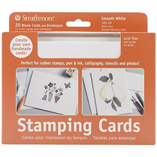 Strathmore Cards & Envelopes 5X6.875 50/Pkg-Watercolor