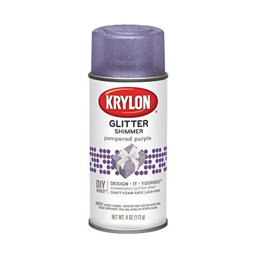 Krylon Glitter Spray Paint Purple